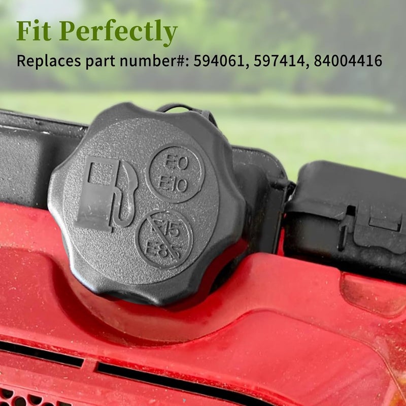 CLSR2U Gas Cap Fit for Lawn Mower - Fuel Cap Compatible with B&S 675EXi 725EXi Engines, Gas Tank Caps, Replace The Part# 594061 - Image 4